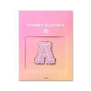 NWT Letter Patches (A) - Stoney Clover Lane x Target Light Pink
